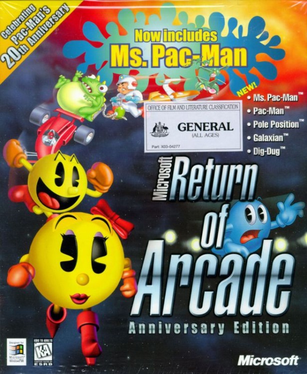 Microsoft Return of Arcade: Anniversary Edition
