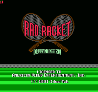 Rad Racket: Deluxe Tennis II