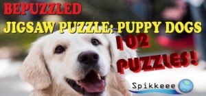Bepuzzled Jigsaw Puzzle: Puppy Dogs
