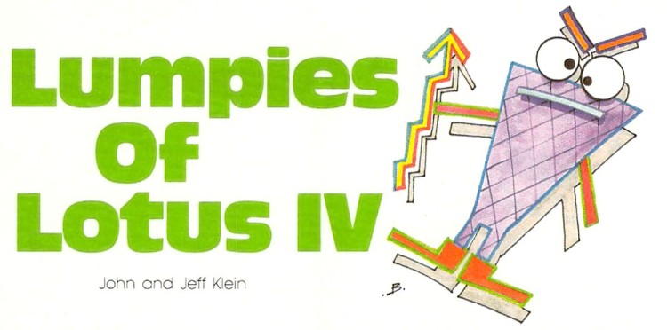 Lumpies of Lotis IV