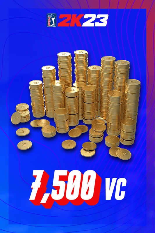 PGA Tour 2K23: 7,500 VC Pack