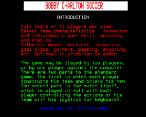 Bobby Charlton Soccer