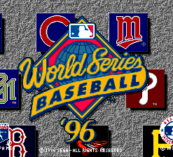 World Series Baseball '96