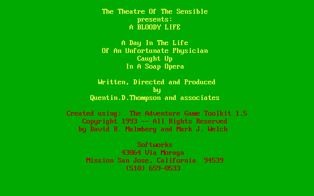 A Bloody Life