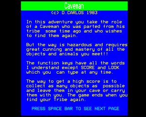 Caveman Adventure