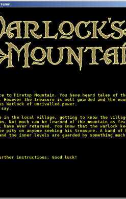 Warlock's Mountain
