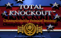 Total Knockout: Championship Female Boxing!