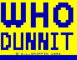 Whodunnit?