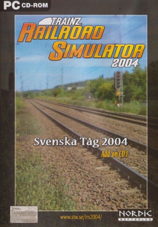 Trainz Railroad Simulator 2004: Svenska Tåg 2004 - Add-on CD1