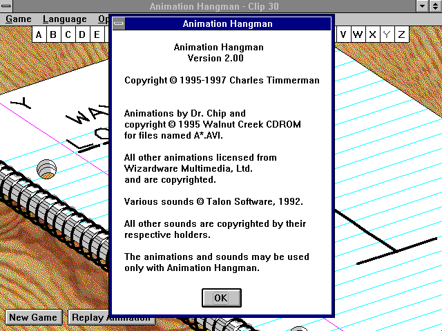 Animation Hangman