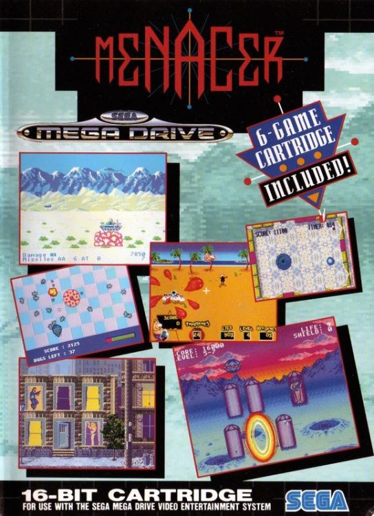 Menacer 6-Game Cartridge