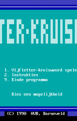 5-Letter-Kruiswoord