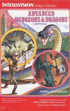 Advanced Dungeons & Dragons Cartridge