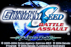 Mobile Suit Gundam Seed: Battle Assault