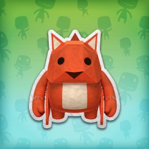 LittleBigPlanet 3: Tearaway - Unfolded Squirrel Costume