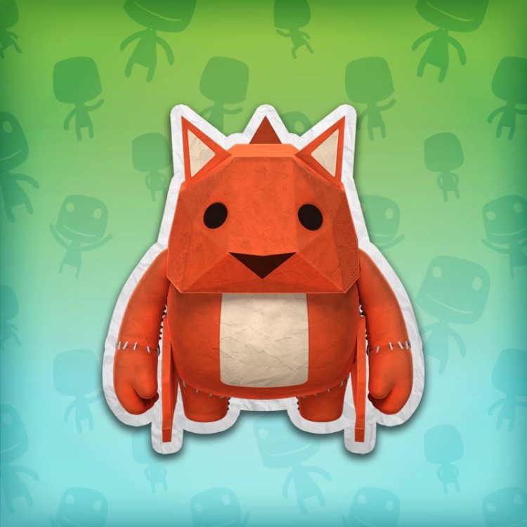 LittleBigPlanet 3: Tearaway - Unfolded Squirrel Costume
