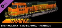 Trainz 2022: BNSF Railway - EMD SD70MAC - Heritage