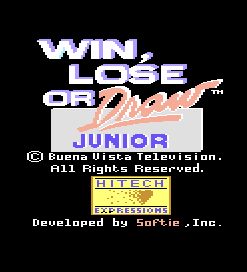 Win, Lose or Draw Junior