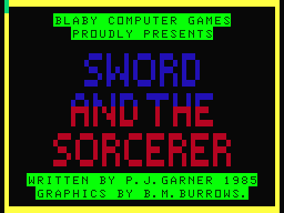 The Sword and the Sorcerer