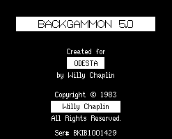 Backgammon 5.0