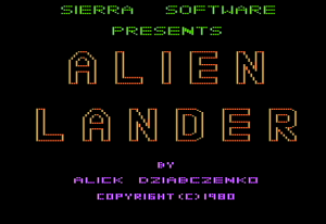 Alien Lander