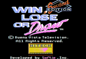 Win, Lose or Draw: Second Edition