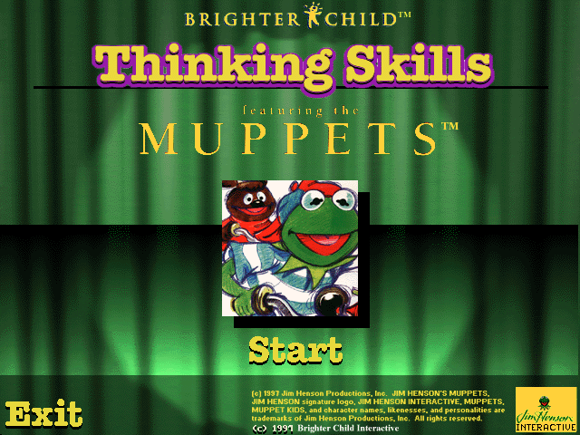 Muppet Kids: Volume 4 - Thinking Skills