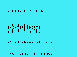 Newton's Revenge