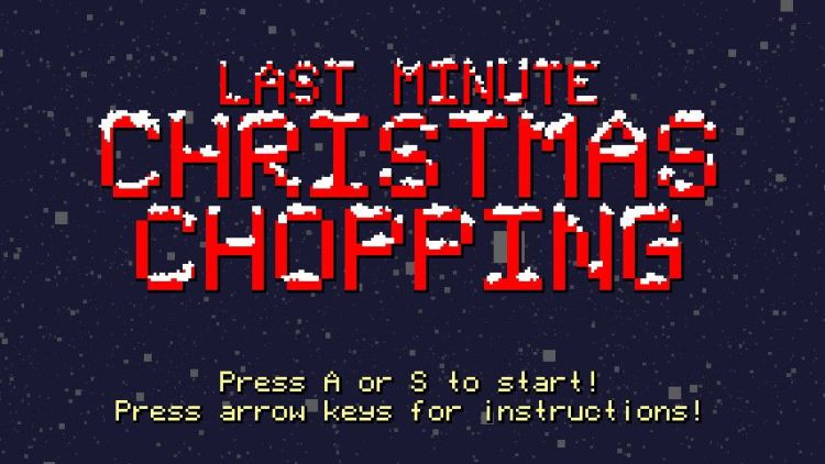 Last Minute Christmas Chopping