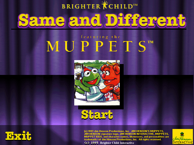 Muppet Kids: Volume 5 - Same and Different