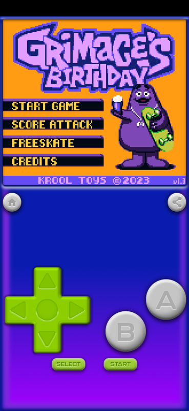 Grimace's Birthday