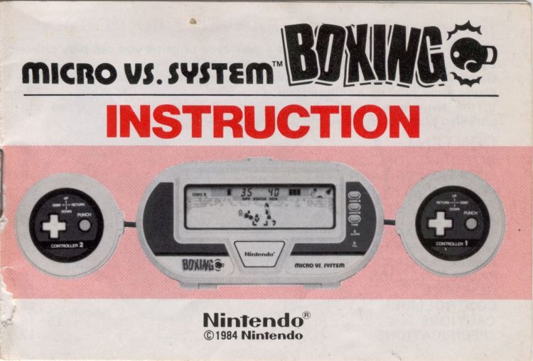 Game & Watch Micro Vs. System: Punch-Out!!