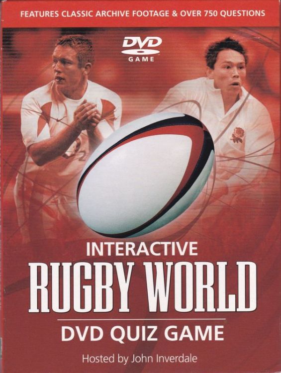 Interactive Rugby World DVD Quiz Game