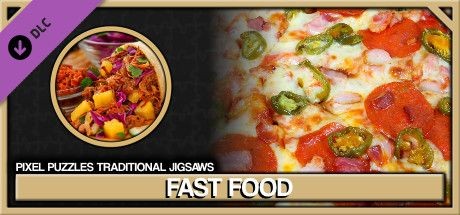 Pixel Puzzles Traditional Jigsaws: Fast Food