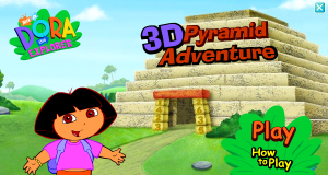 Dora's 3-D Pyramid Adventure
