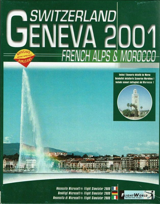 Switzerland Geneva 2001: French Alps & Morocco