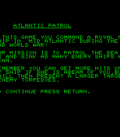 Atlantic Patrol