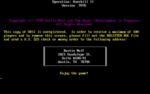 Operation: Overkill II