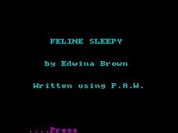 Feline Sleepy