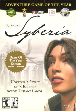 Syberia: Adventure Game of the Year