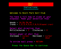 Golf