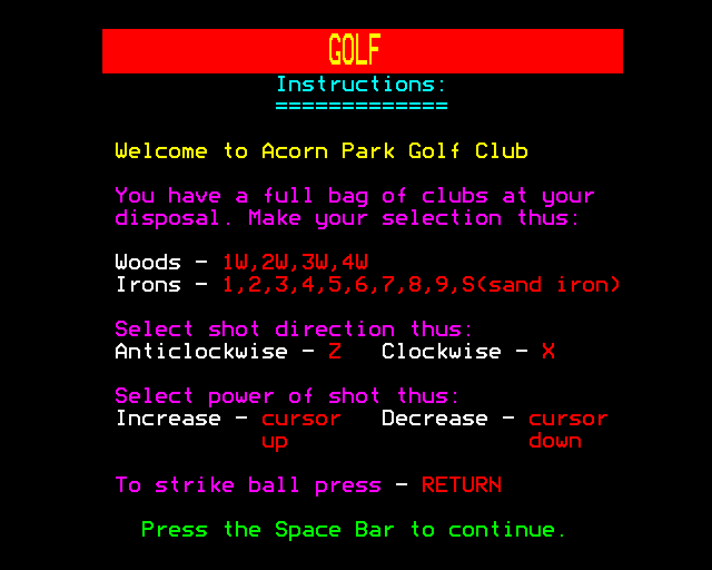 Golf