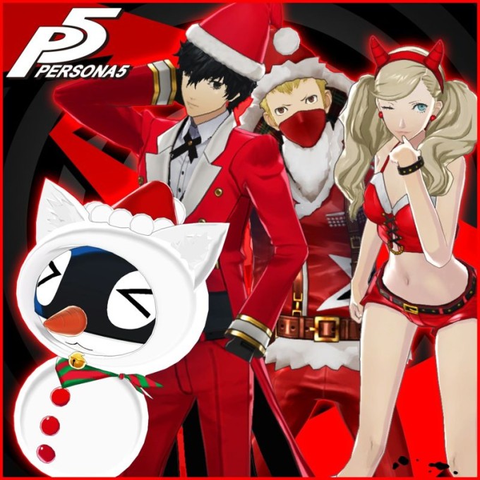 Persona 5: Christmas Costume Set