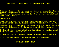Contract Bridge