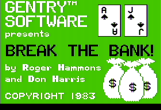 Break the Bank!