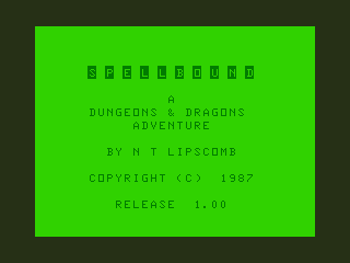 Spellbound: A Dungeons & Dragons Adventure