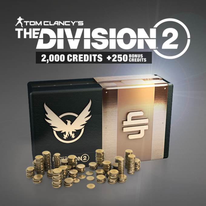 Tom Clancy's The Division 2: 2000 Credits + 250 Bonus Credits — 
