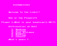 Golf