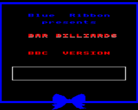 Bar Billiards