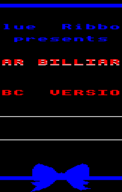 Bar Billiards